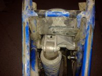 Assembly of the the 1984 RM-250 before cleaning