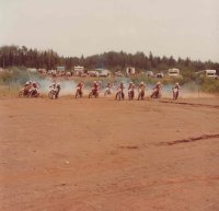 The epic Atikokan race of 1984 Starting gate
