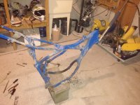 Assembly of the the 1984 RM-250 disasembled