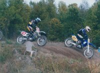 Photos of me racing my 2002 YZ 250 in 2003 passing 57