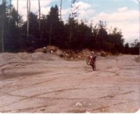 Old photos of me back in the early 1980's wheelie